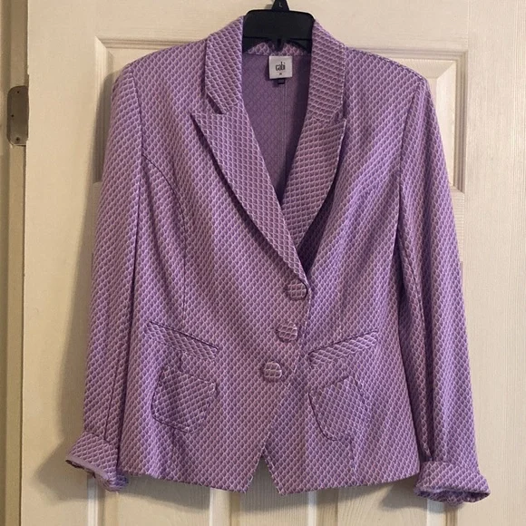 Cabi Lavender Women's Blazer - Picture 2 of 9